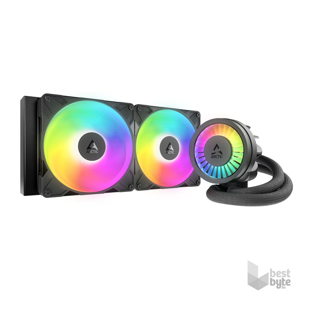 Arctic Liquid Freezer III Pro 280 A-RGB fekete vízhűtéses processzor hűtő
