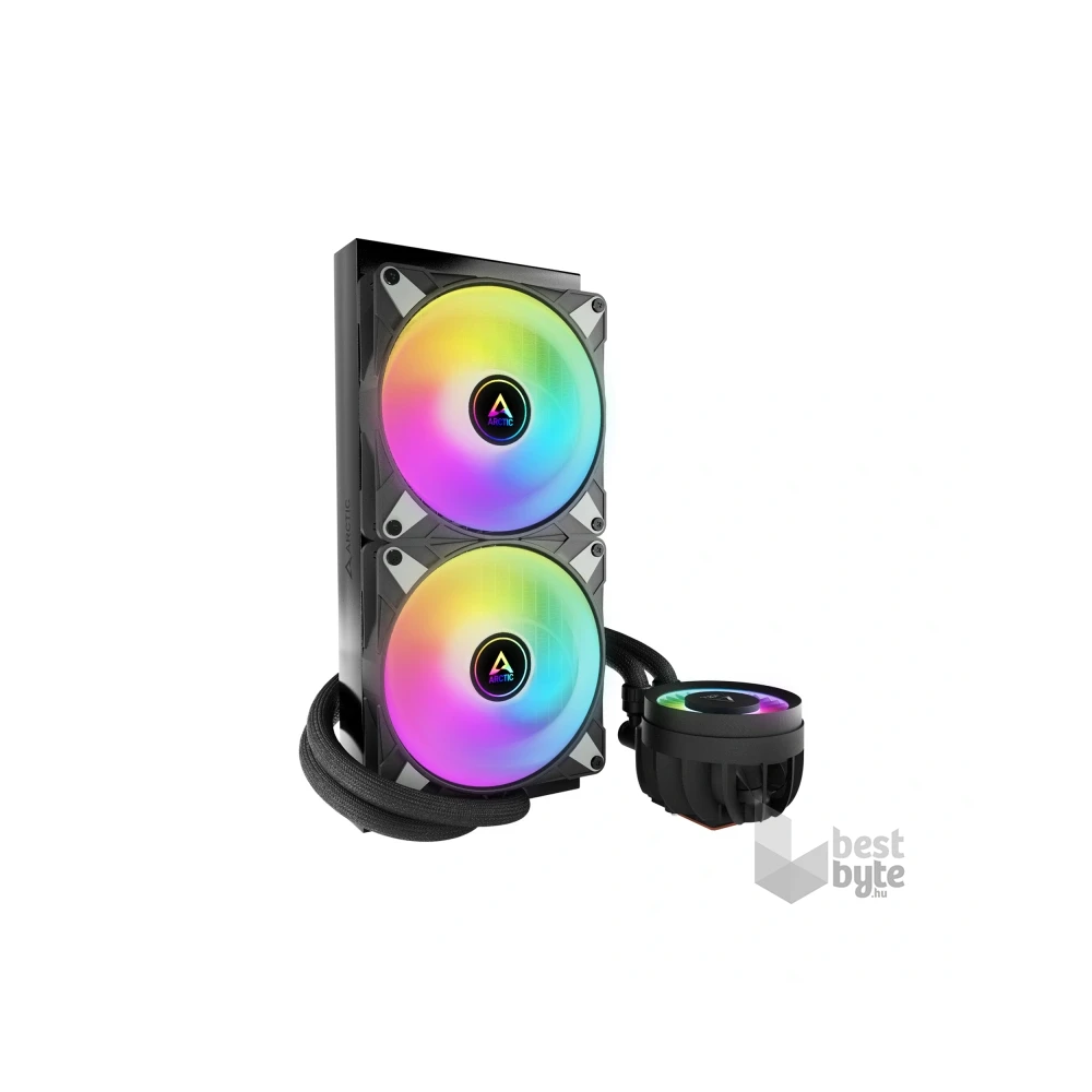 Arctic Liquid Freezer III Pro 280 A-RGB fekete vízhűtéses processzor hűtő