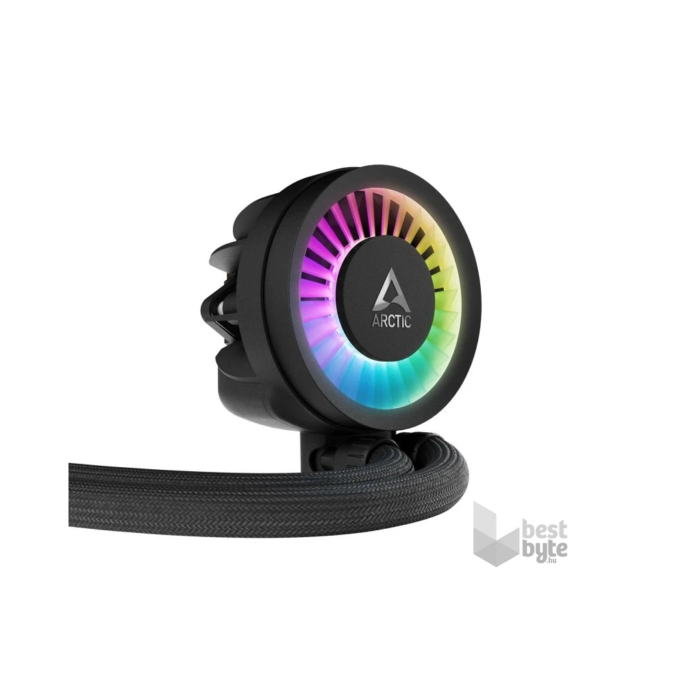 Arctic Liquid Freezer III Pro 280 A-RGB fekete vízhűtéses processzor hűtő