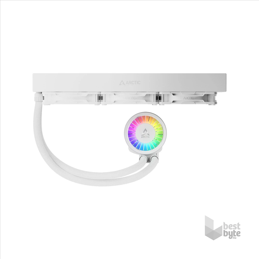 Arctic Liquid Freezer III Pro 360 A-RGB fehér vízhűtéses processzor hűtő