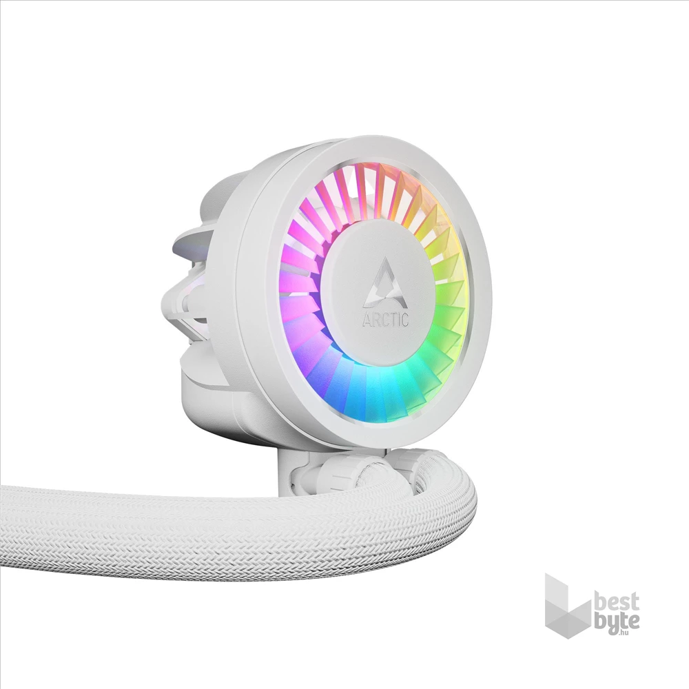 Arctic Liquid Freezer III Pro 360 A-RGB fehér vízhűtéses processzor hűtő