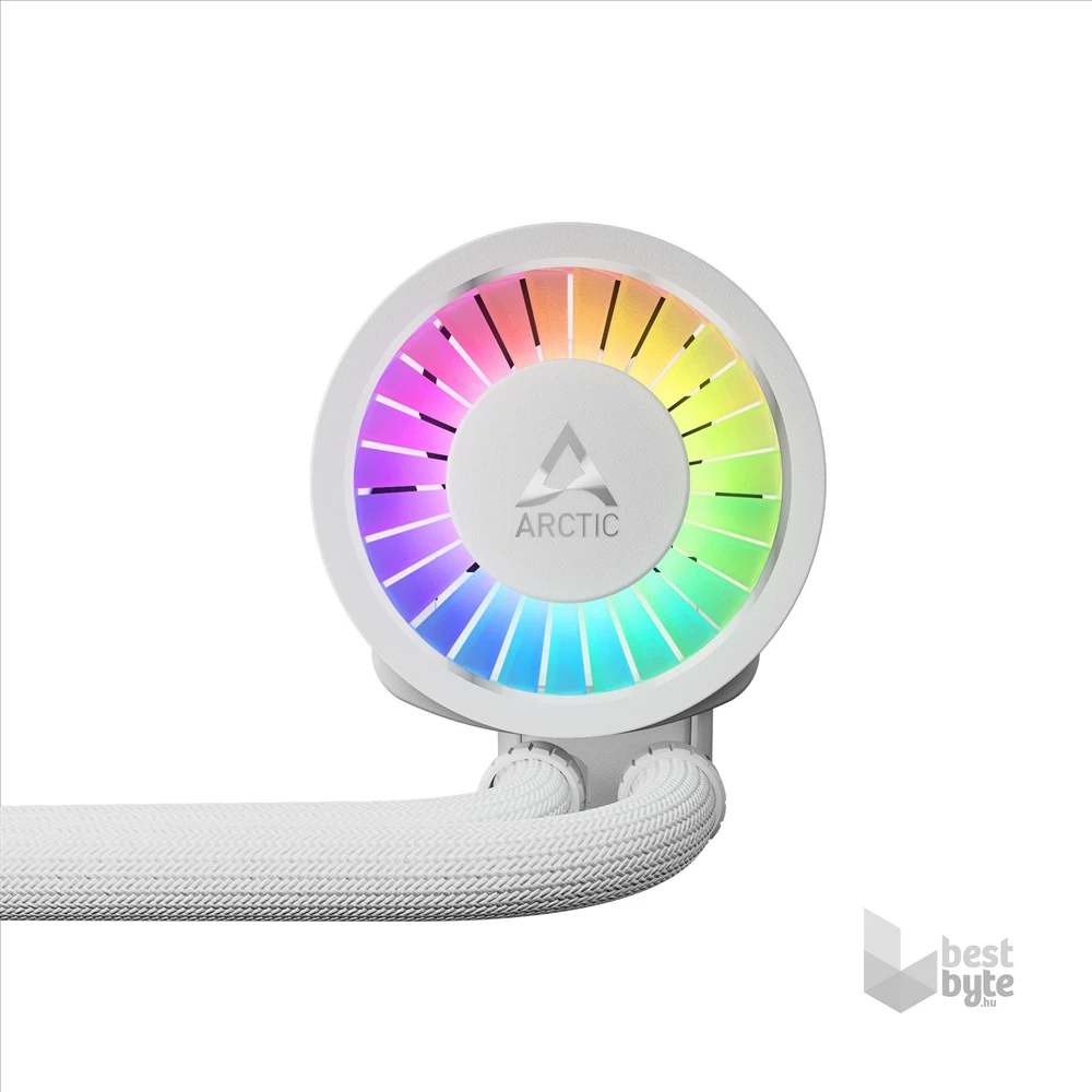 Arctic Liquid Freezer III Pro 360 A-RGB fehér vízhűtéses processzor hűtő