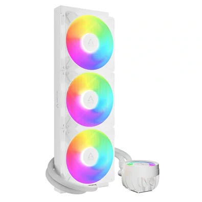 Arctic Liquid Freezer III Pro 420 A-RGB fehér vízhűtéses processzor hűtő
