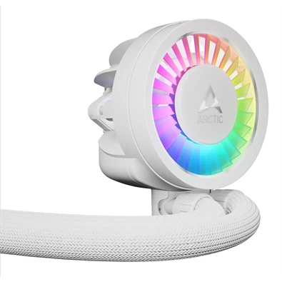 Arctic Liquid Freezer III Pro 420 A-RGB fehér vízhűtéses processzor hűtő