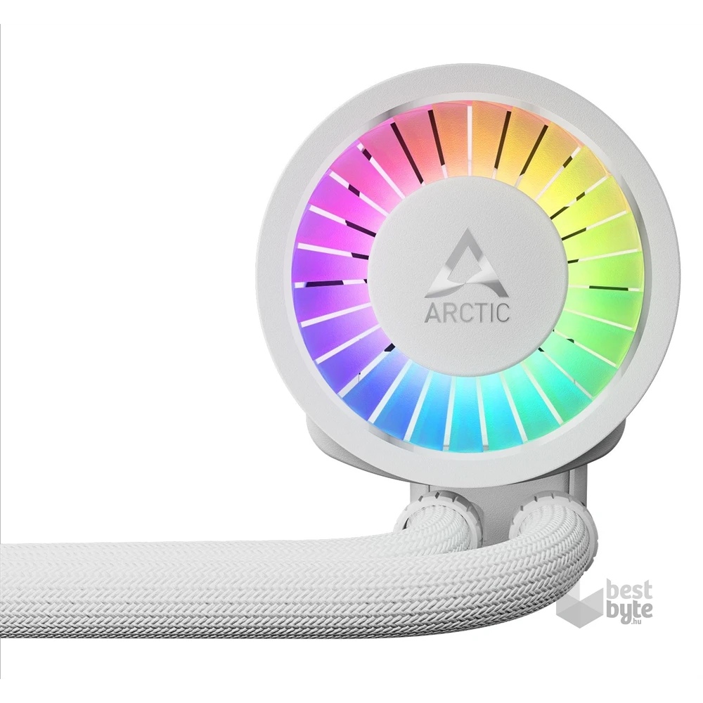 Arctic Liquid Freezer III Pro 420 A-RGB fehér vízhűtéses processzor hűtő