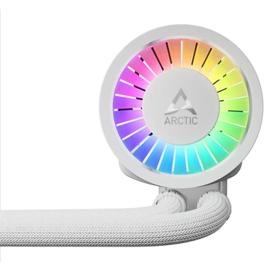 Arctic Liquid Freezer III Pro 420 A-RGB fehér vízhűtéses processzor hűtő