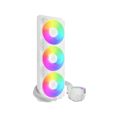 Arctic Liquid Freezer III Pro 420 A-RGB fehér vízhűtéses processzor hűtő