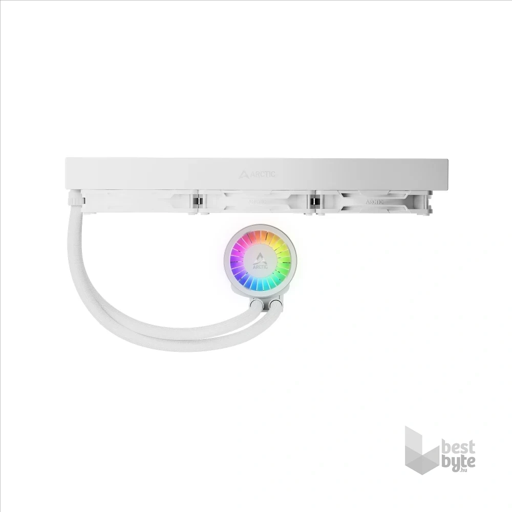 Arctic Liquid Freezer III Pro 420 A-RGB fehér vízhűtéses processzor hűtő