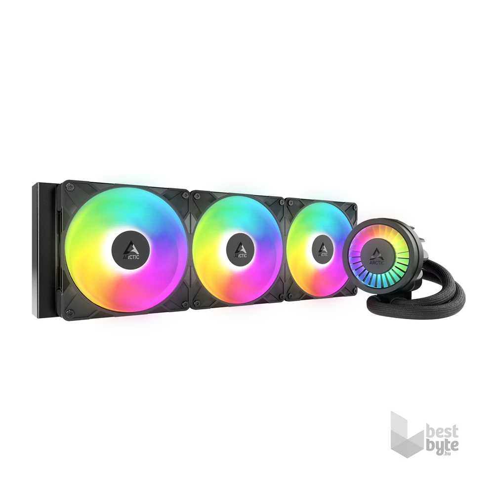 Arctic Liquid Freezer III Pro 420 A-RGB fekete vízhűtéses processzor hűtő