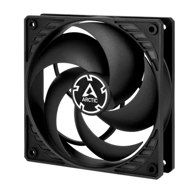 Arctic P12 PWM 120mm fekete ventilátor