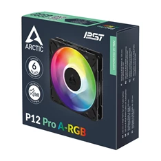 Arctic P12 Pro A-RGB 120mm PWM fekete ventilátor