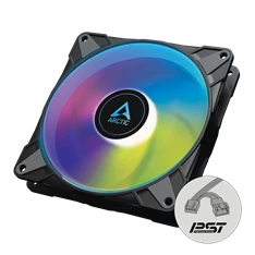 Arctic P14 PWM PST A-RGB 140mm fekete ventilátor