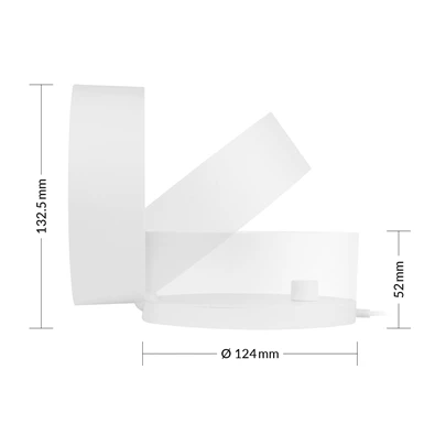 Arctic Summair USB fehér asztali ventilátor