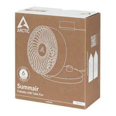 Arctic Summair USB fehér asztali ventilátor