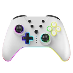 Armor3 M07619-WHHE NuRival Nintendo Switch/OLED fehér vezeték nélküli Hall Effect Stick kontroller Armor3 M07619-WHHE NuRival Nintendo Switch/OLED fehér vezeték nélküli Hall Effect Stick kontroller