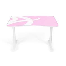 Arozzi Arena Fratello fehér-pink gaming asztal