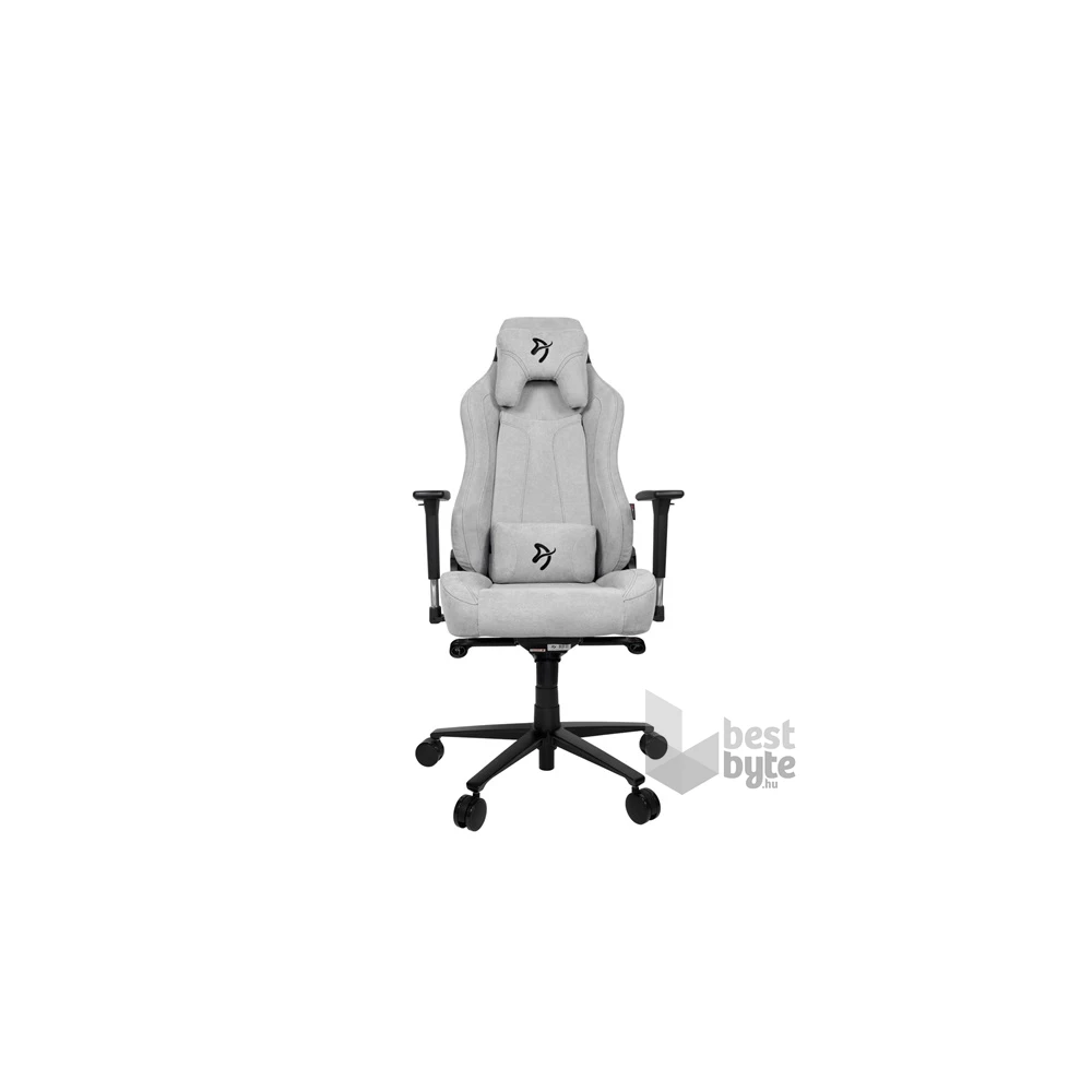 Arozzi Vernazza Soft Fabric világos szürke gamer szék
