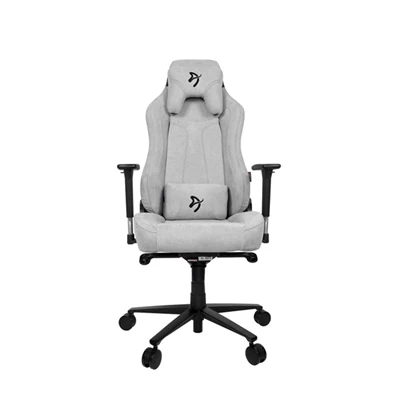 Arozzi Vernazza Soft Fabric világos szürke gamer szék