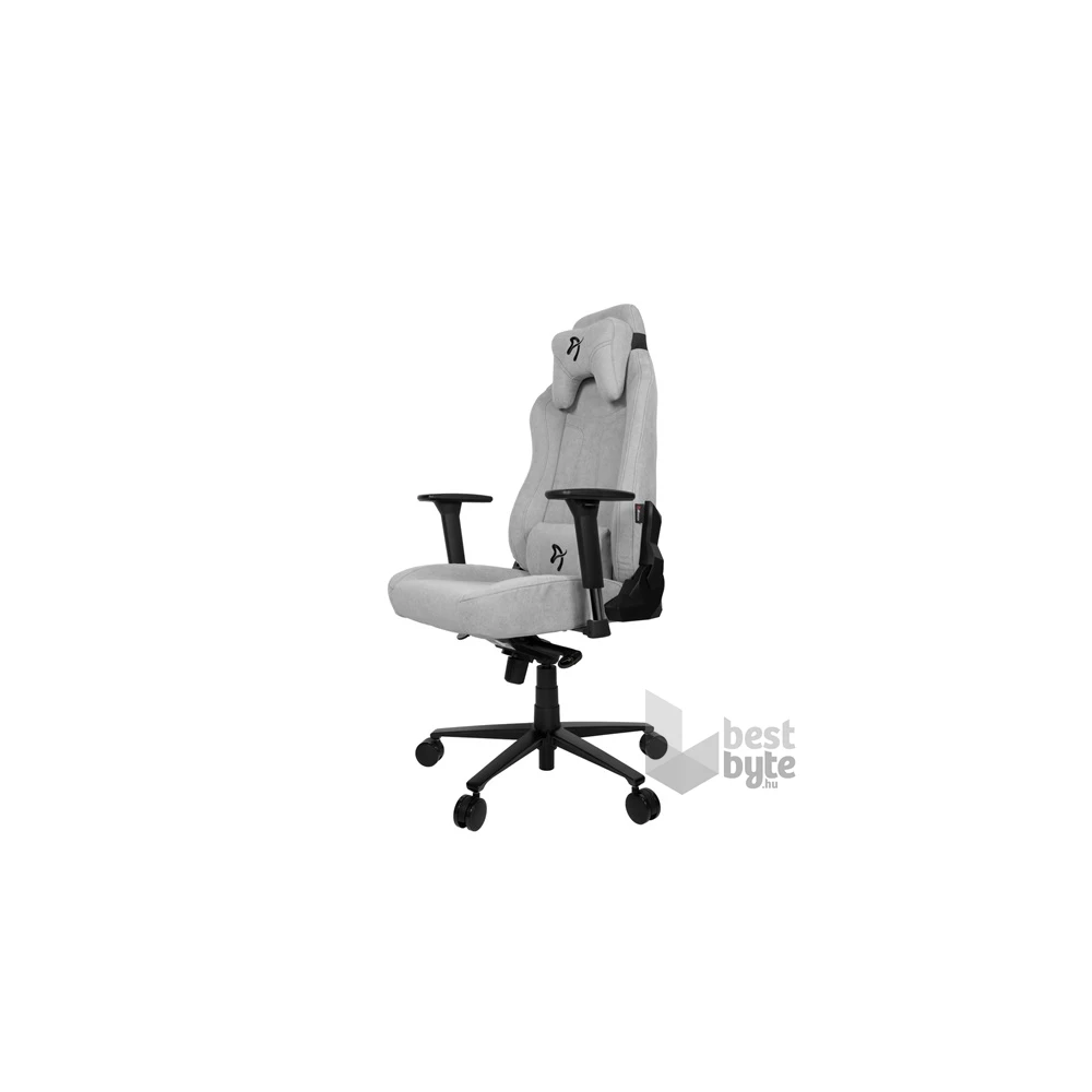 Arozzi Vernazza Soft Fabric világos szürke gamer szék