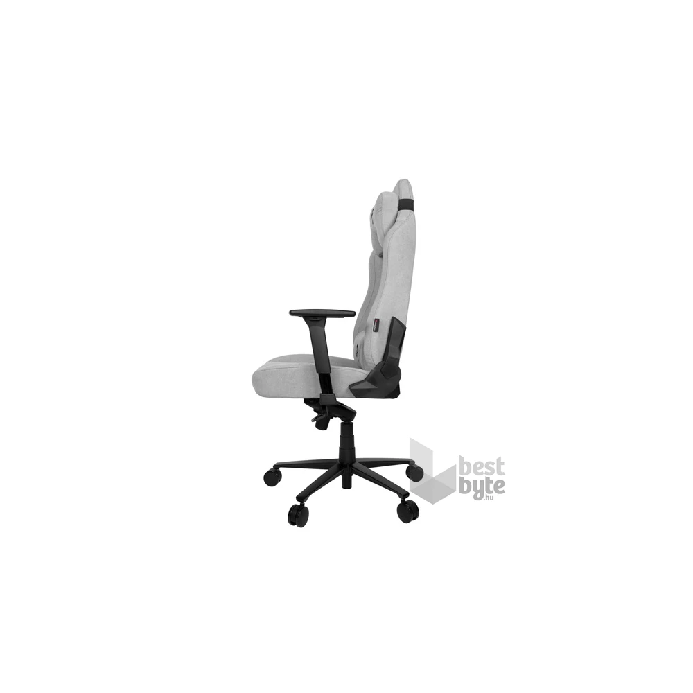 Arozzi Vernazza Soft Fabric világos szürke gamer szék