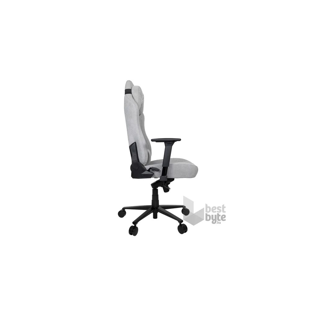 Arozzi Vernazza Soft Fabric világos szürke gamer szék