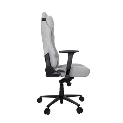 Arozzi Vernazza Soft Fabric világos szürke gamer szék