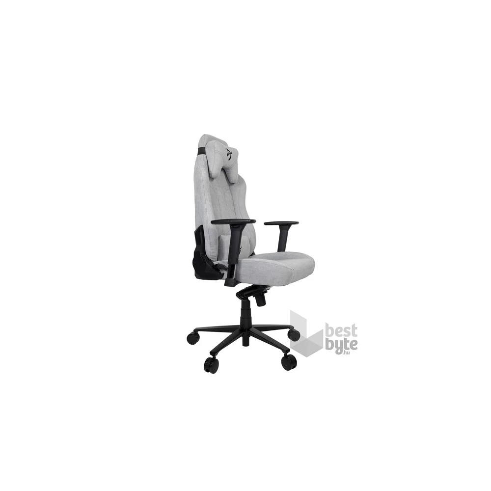 Arozzi Vernazza Soft Fabric világos szürke gamer szék