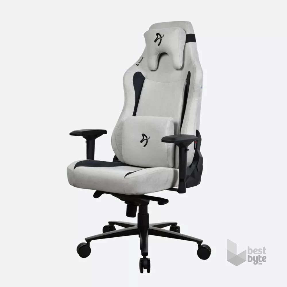 Arozzi Vernazza XL Super Soft világosszürke gamer szék
