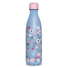 Ars Una 500 ml-es Pearl Blossom Blue 24 (5376) duplafalú fémkulacs