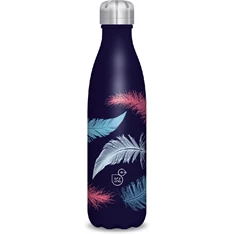 Ars Una 500ml-es Feather-dark duplafalú fémkulacs