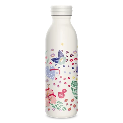 Ars Una 600 ml-es Cream Hibiscus 24 (5395) duplafalú fémkulacs