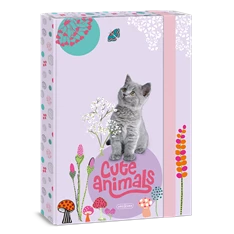 Ars Una Cute Animals-Kitten 24 (5368) A4 füzetbox