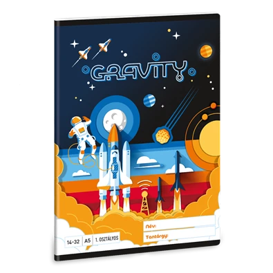 Ars Una Gravity 24 (5367) A5 14-32 1. osztályos vonalas füzet