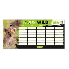 Ars Una Icons of the Wild-Lions 25 (5504) 1 lapos órarend
