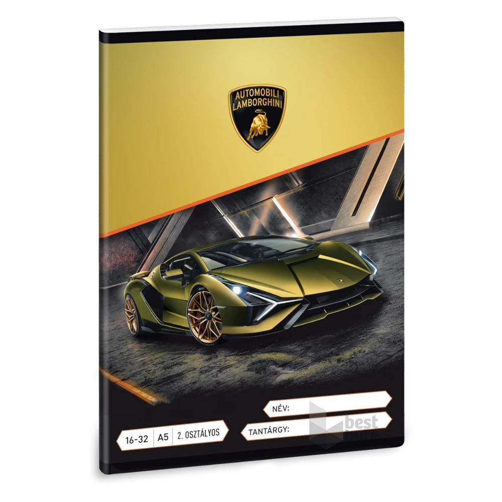 Ars Una Lamborghini A5 16-32 2.osztályos füzet