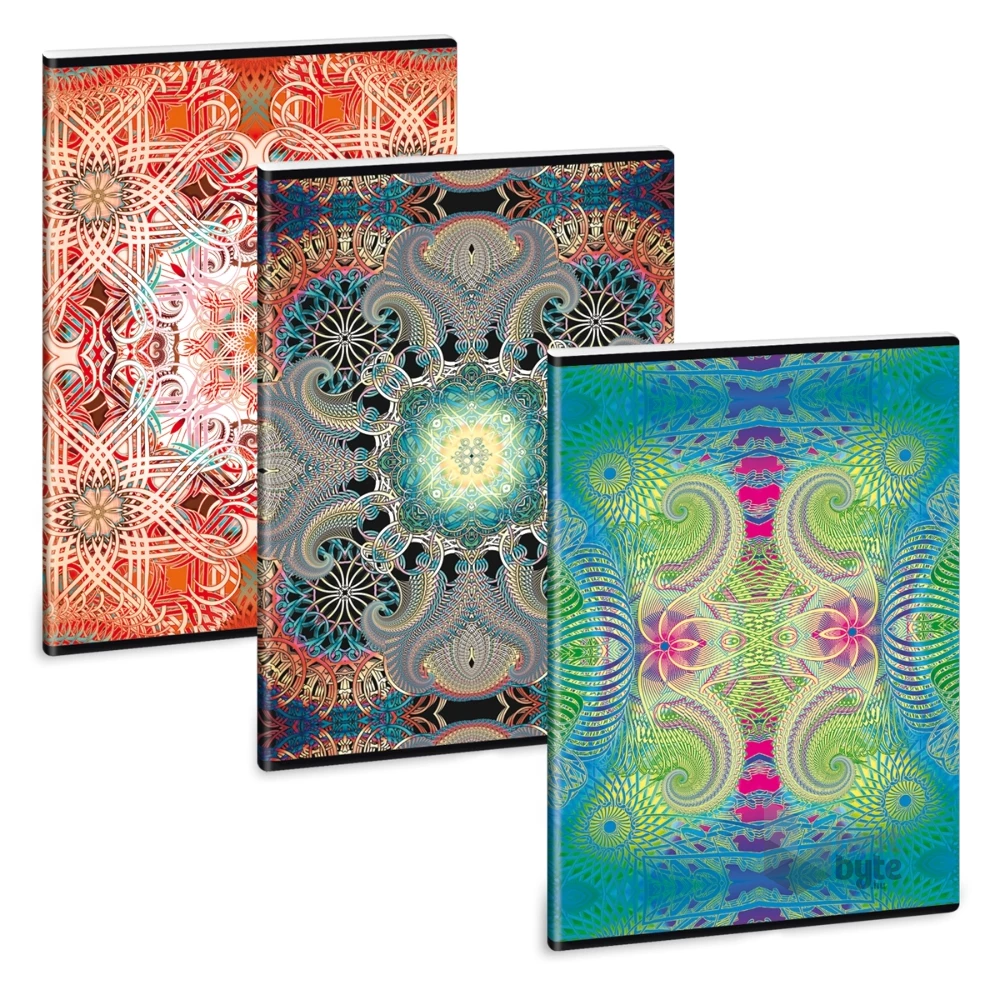 Ars Una Mandala mix A4 extra kapcsos sima füzet