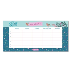 Ars Una My Secret Garden 24 (5339) egylapos órarend