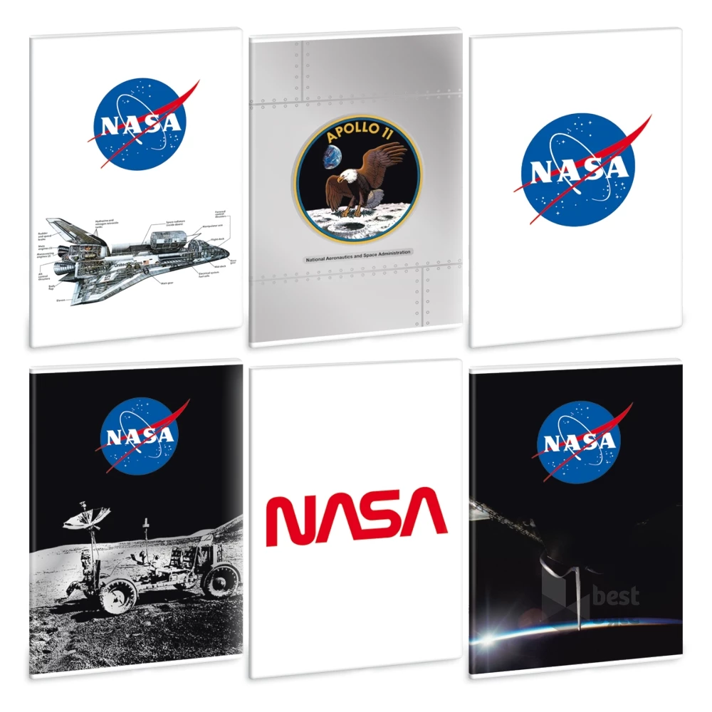 Ars Una NASA-1 A4 extra kapcsos vonalas füzet