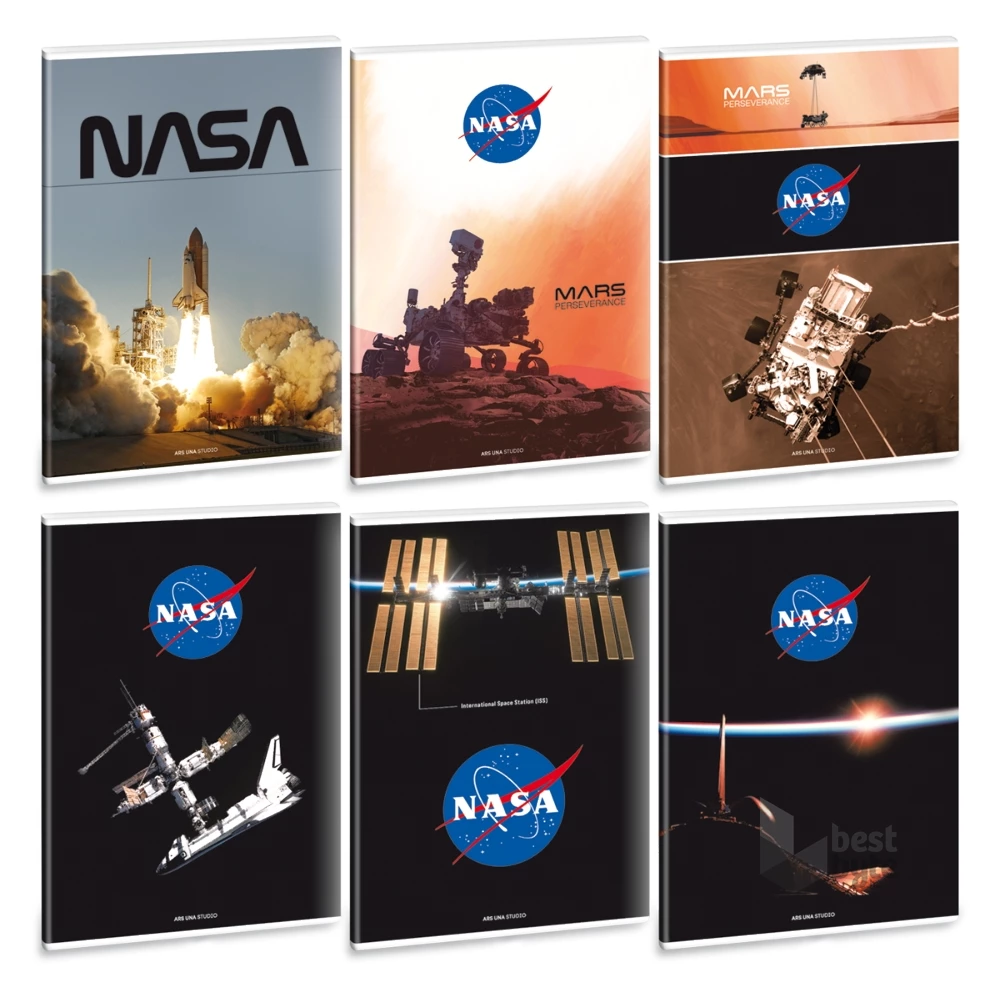Ars Una Nasa 5078 A4 extra kapcsos vonalas füzet