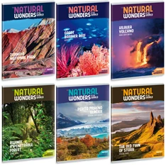 Ars Una Natural Wonders A5 extra kapcsos sima füzet