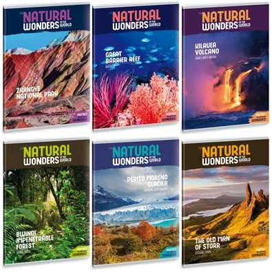 Ars Una Natural Wonders A5 extra kapcsos sima füzet