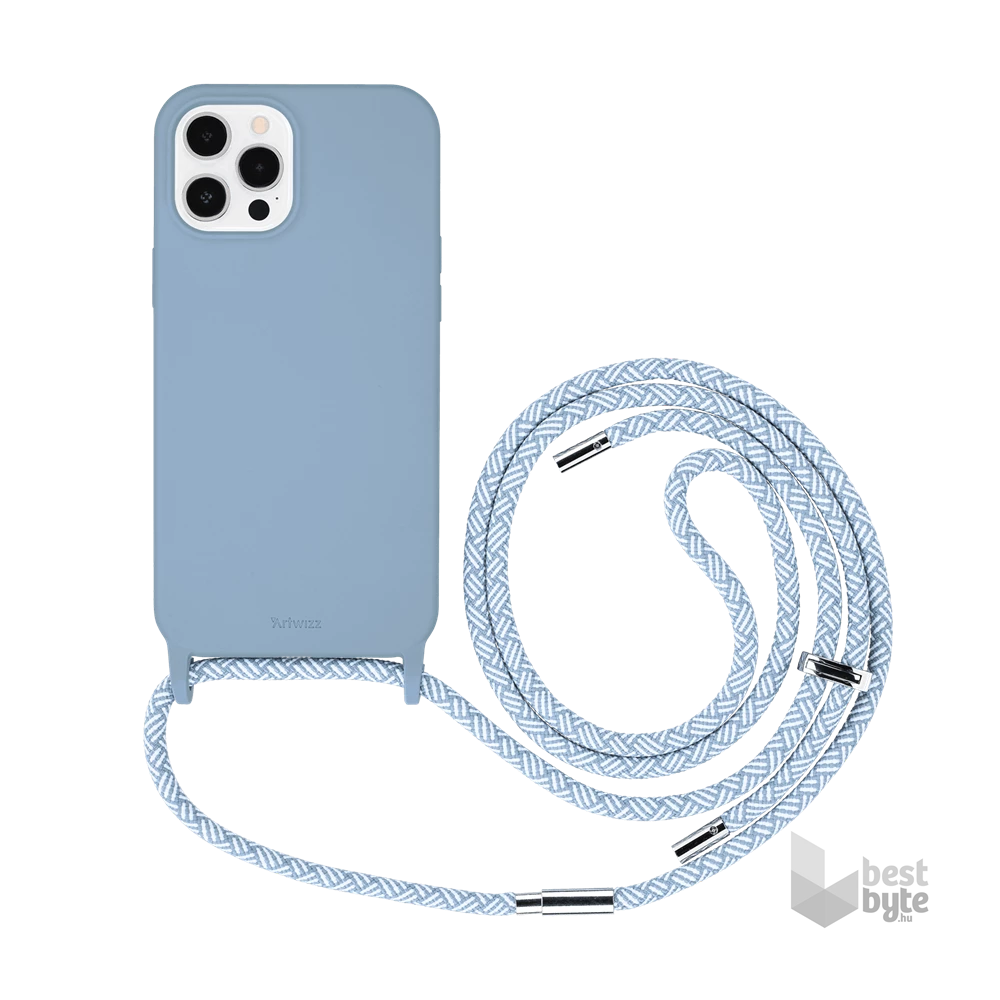 Artwizz 2028-3172 iPhone 12 Pro Max kék nyakba akasztható tok