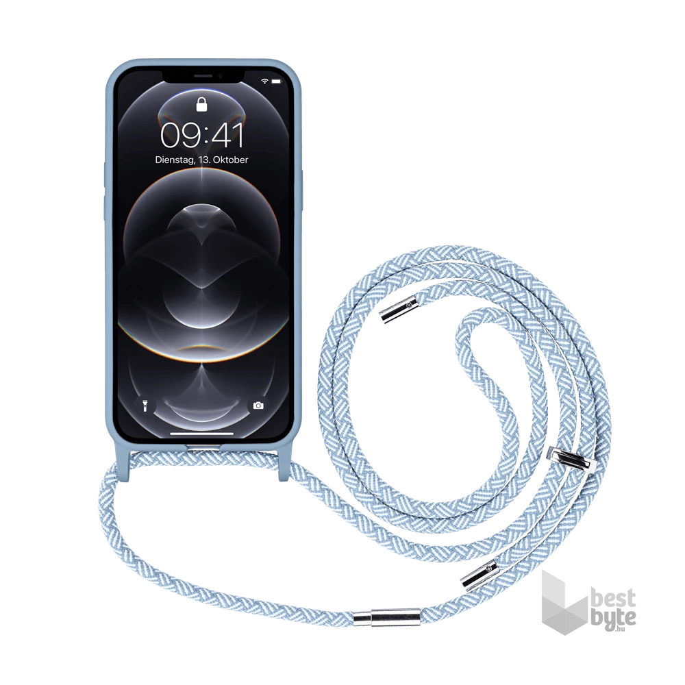 Artwizz 2028-3172 iPhone 12 Pro Max kék nyakba akasztható tok