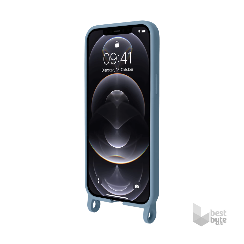 Artwizz 2028-3172 iPhone 12 Pro Max kék nyakba akasztható tok