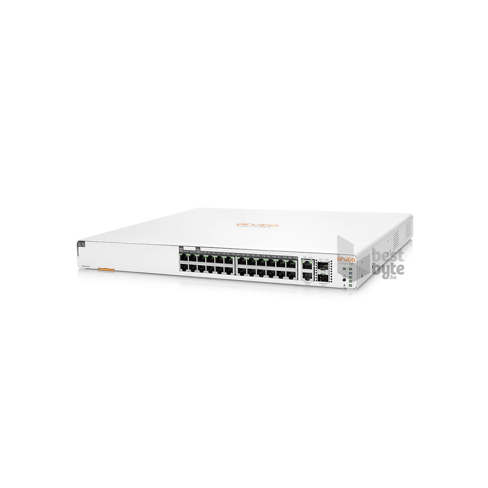 ARUBA Aruba Instant On JL807A 1960 24xGbE LAN 2x10GbE LAN 2xSFP+ port smart menedzselhető PoE (370W) switch