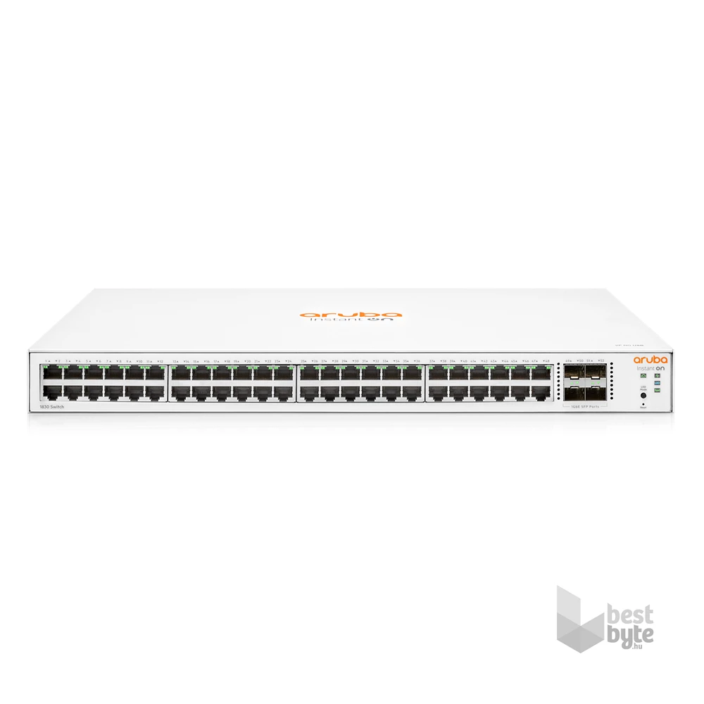 Aruba Instant On JL814A 1830 48xGbE LAN 4xSFP port smart menedzselhető switch