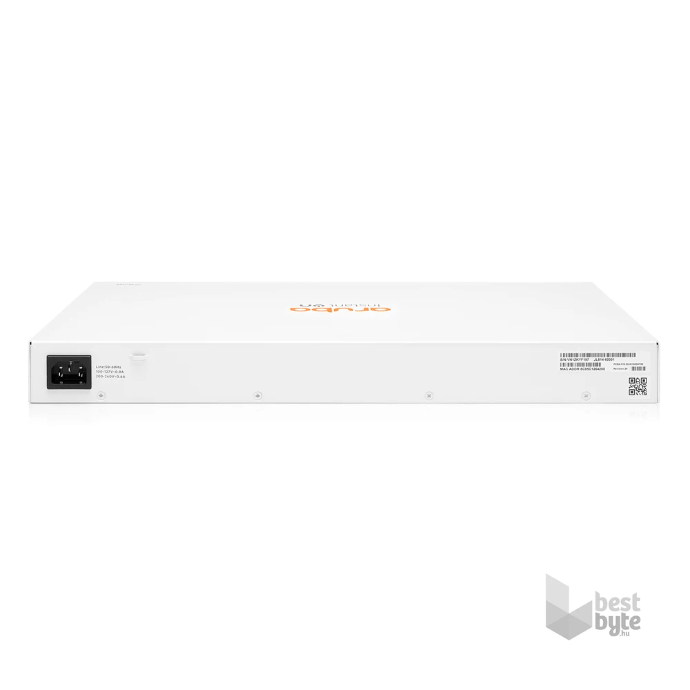 Aruba Instant On JL814A 1830 48xGbE LAN 4xSFP port smart menedzselhető switch