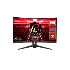 Asrock 27" PG27F15RS1A FHD VA 240Hz HDMI/DP ívelt gamer monitor