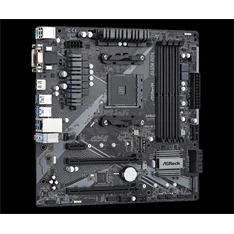 Asrock B450M PRO4 R2.0 desktop alaplap microATX