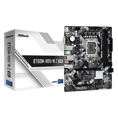 Asrock B760M-HDV/M.2 D4 desktop alaplap microATX